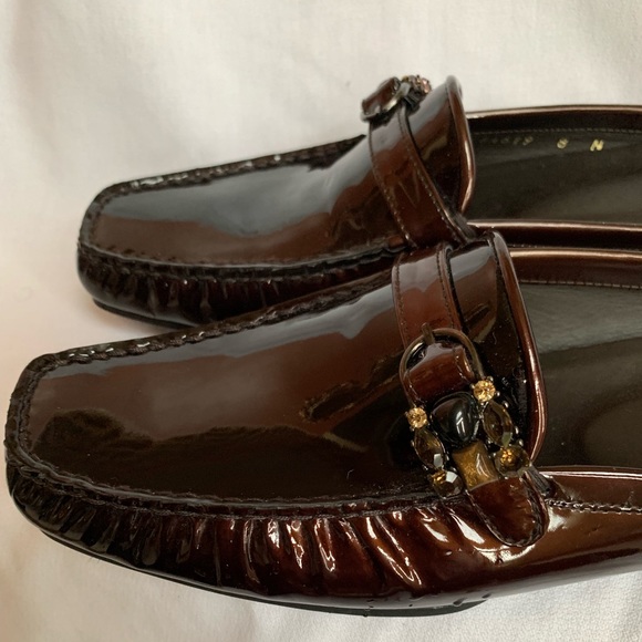 Stuart Weitzman Shoes Mules Slip on Slides Size 8N - Picture 2 of 8